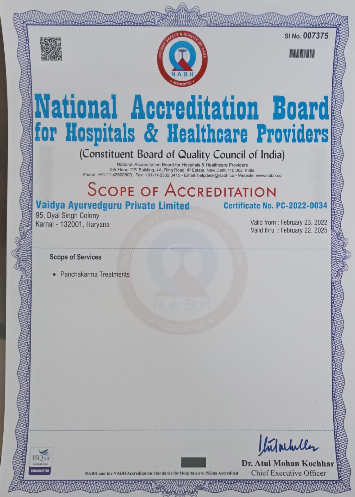 Certificate 1